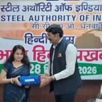 राजभाषा हिन्दी पखवाड़ा समापन समारोह में कवयित्री पूर्णिमा सुमन सम्मानित